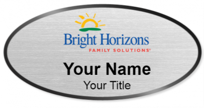 Custom name badges for Bright Horizons Family Solutions
