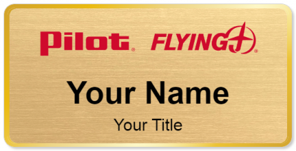 Custom name badges for Pilot Flying J