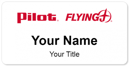 Custom name badges for Pilot Flying J