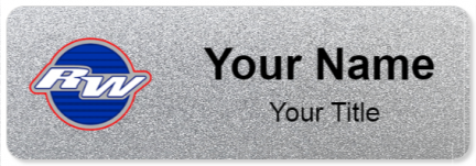 Custom name badges for RaceWay