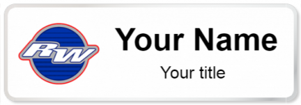 Custom name badges for RaceWay