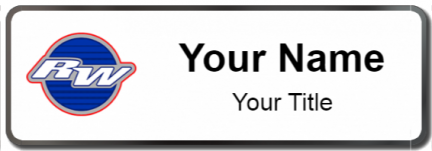 Custom name badges for RaceWay