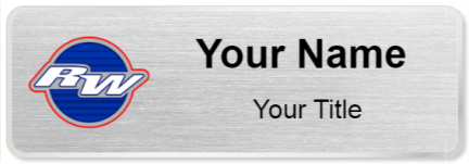 Custom name badges for RaceWay