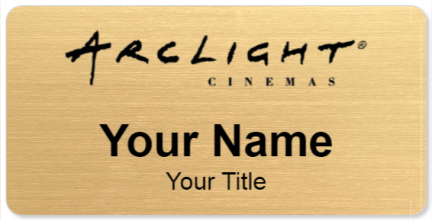 Custom name badges for ArcLight Cinemas