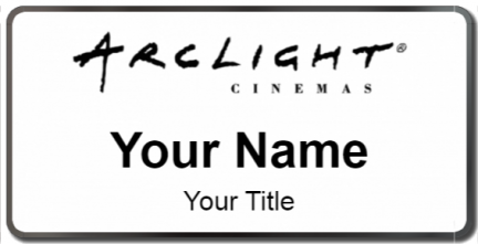 Custom name badges for ArcLight Cinemas