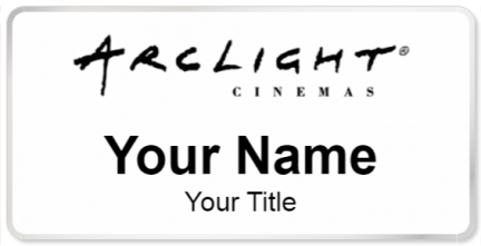 Custom name badges for ArcLight Cinemas