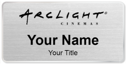 Custom name badges for ArcLight Cinemas