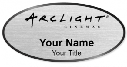 Custom name badges for ArcLight Cinemas