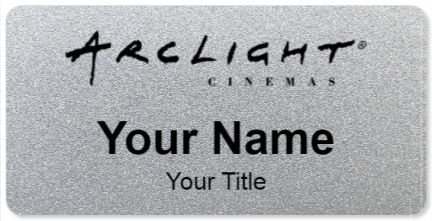 Custom name badges for ArcLight Cinemas