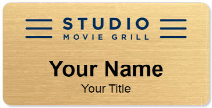 Custom name badges for Studio Movie Grill
