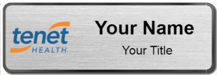 Custom name badges for Tenet HealthCare