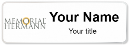 Custom name badges for Memorial Hermann Health System