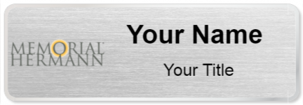 Custom name badges for Memorial Hermann Health System