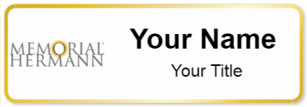 Custom name badges for Memorial Hermann Health System