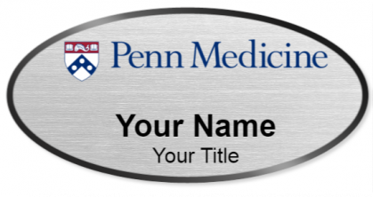 Custom name badges for Penn Medicine