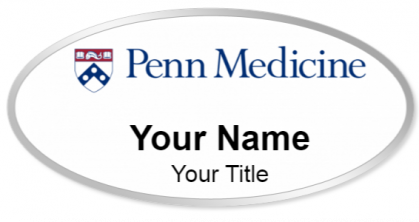 Custom name badges for Penn Medicine