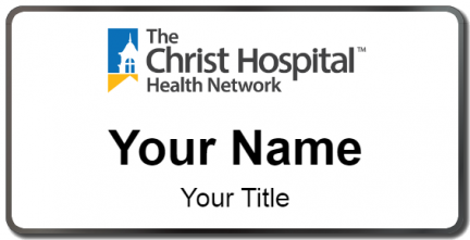 Custom name badges for The Christ Hospital Health Network