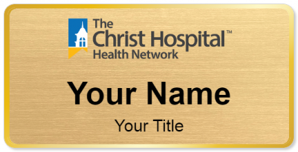 Custom name badges for The Christ Hospital Health Network