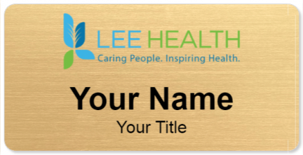 Custom name badges for Lee Memorial Health System
