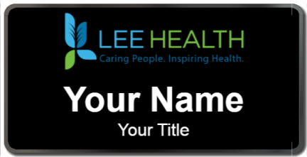 Custom name badges for Lee Memorial Health System