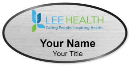 Custom name badges for Lee Memorial Health System