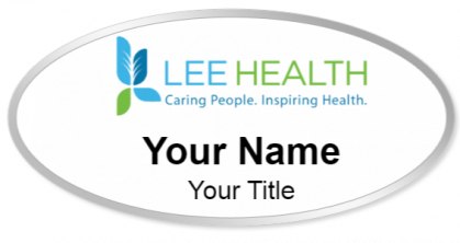 Custom name badges for Lee Memorial Health System