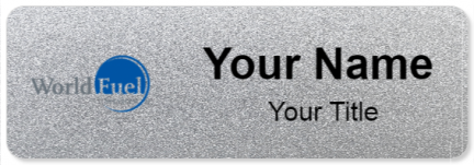 Custom name badges for World Fuel Services