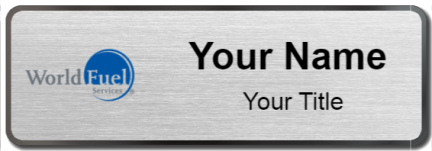 Custom name badges for World Fuel Services