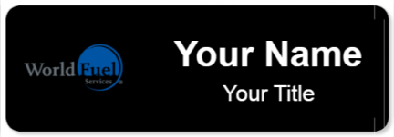 Custom name badges for World Fuel Services