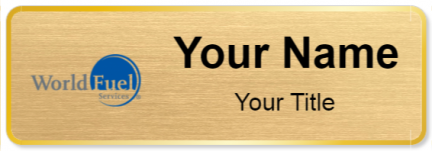 Custom name badges for World Fuel Services