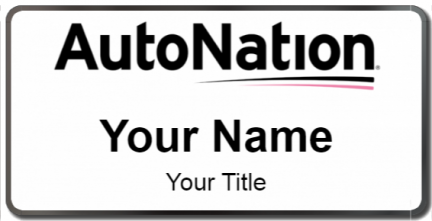 Custom name badges for AutoNation