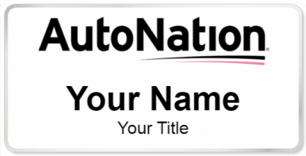 Custom name badges for AutoNation