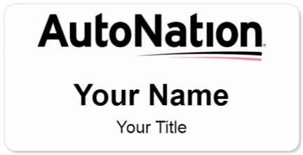 Custom name badges for AutoNation
