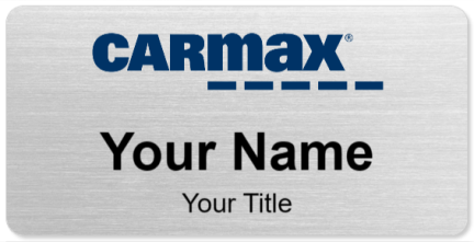 Custom name badges for CarMax