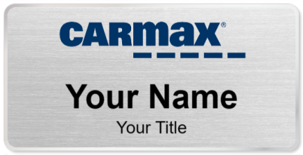 Custom name badges for CarMax