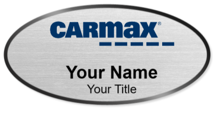 Custom name badges for CarMax