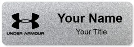 Custom name badges for Under Armour