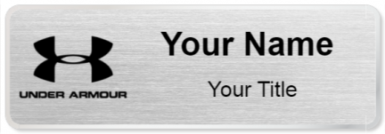 Custom name badges for Under Armour