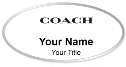 Custom name badges for Coach