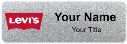 Custom name badges for Levi Strauss & Co