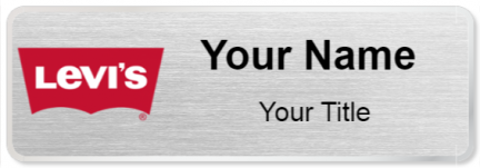 Custom name badges for Levi Strauss & Co