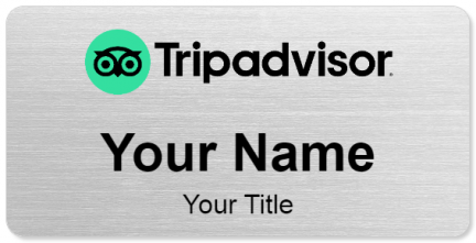 Custom name badges for TripAdvisor