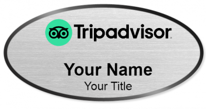 Custom name badges for TripAdvisor