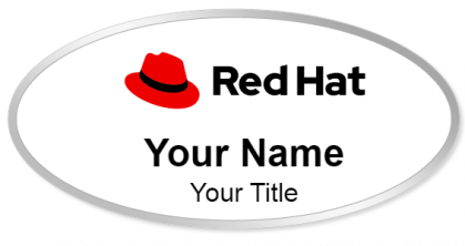 Custom name badges for Red Hat
