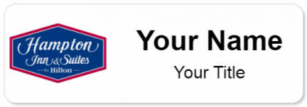 Custom name badges for Hampton Inn & Suites