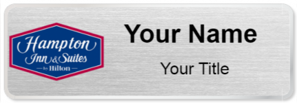 Custom name badges for Hampton Inn & Suites