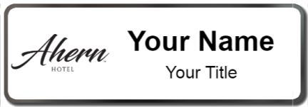 Custom name badges for Ahern Hotel and Convention Center