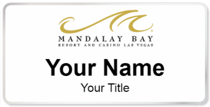 Custom name badges for Mandalay Bay Resort and Casino Las Vegas
