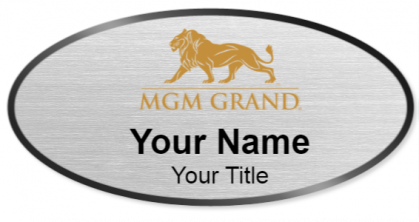 Custom name badges for MGM Grand