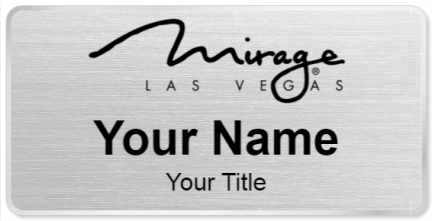 Custom name badges for Mirage Las Vegas
